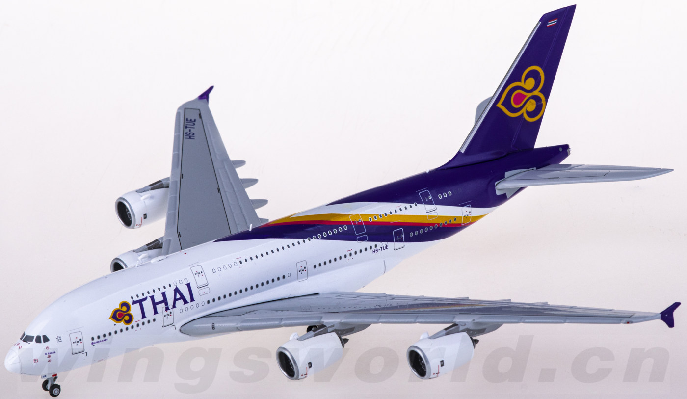 XX4897 Thai Airways 泰国国际航空Airbus A380 HS-TUE JC Wings 1:400 