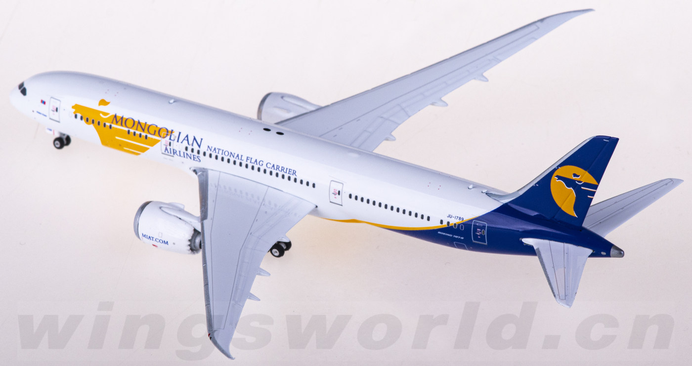 PH11765 MIAT Mongolian Airlines 蒙古航空Boeing 787-9 JU-1789