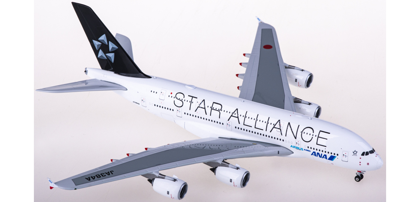 PH04468 ANA 全日空Airbus A380 JA384A 星空联盟Phoenix 1:400 -飞机