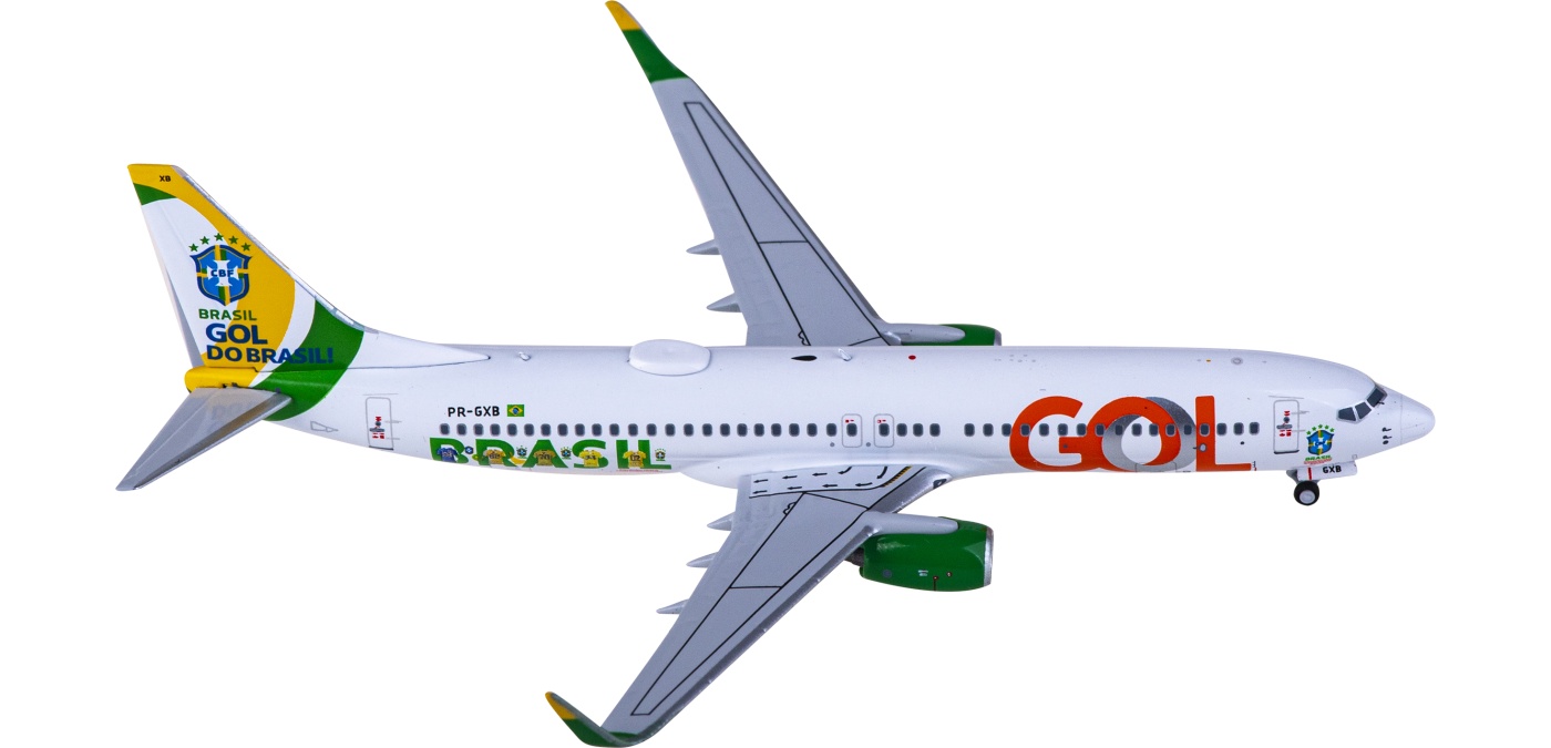 NG58162 GOL 高尔航空Boeing 737-800 PR-GXB NGmodels 1:400 -飞机模型世界