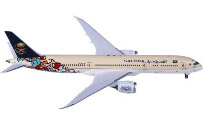 NGmodels 1:400 Saudia 沙特阿拉伯航空 Boeing 787-9 HZ-AR13