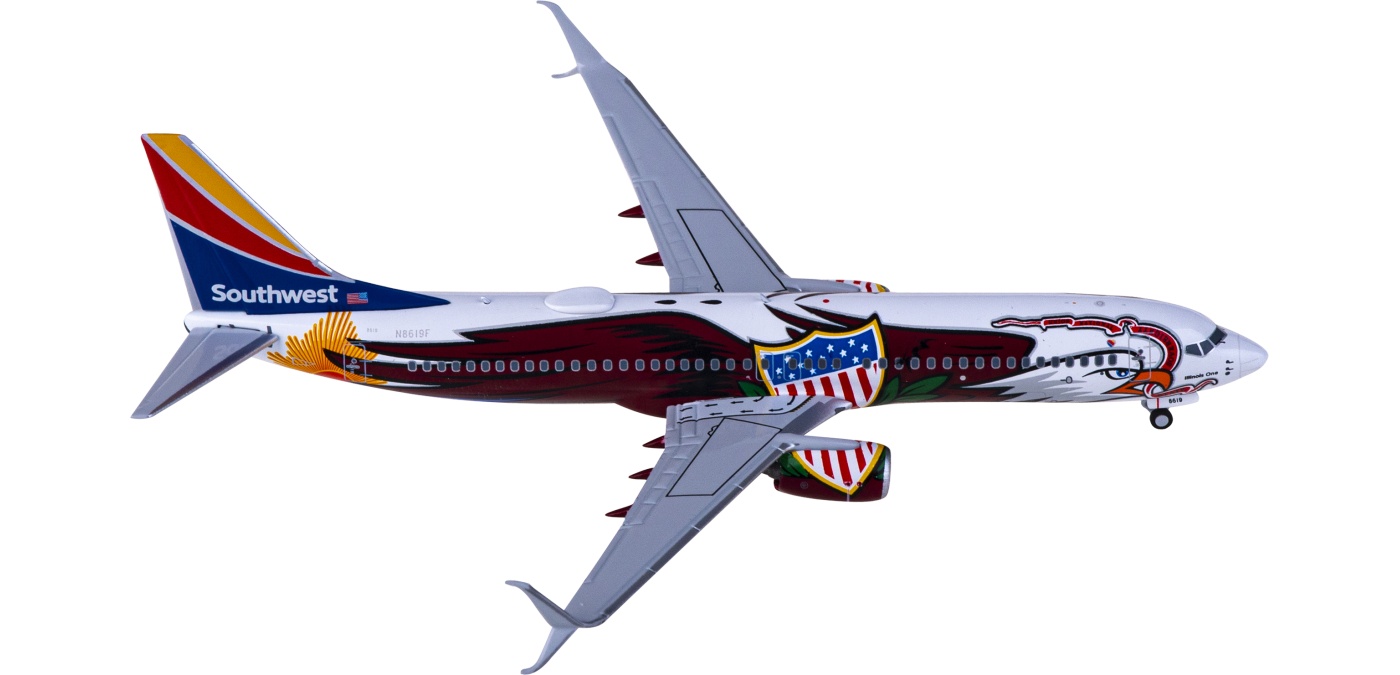 1/400 サウスウエスト航空 もの寂しい 737-800