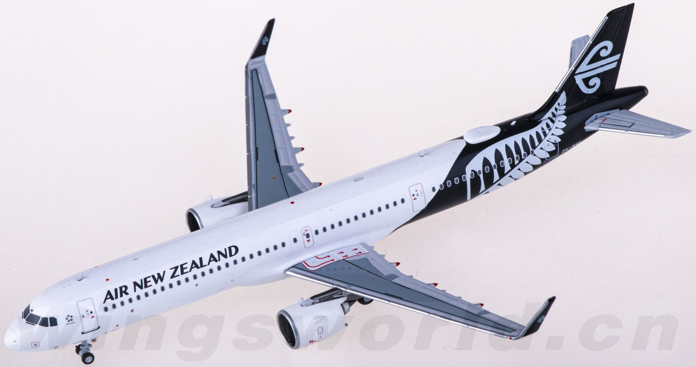 新西兰航空 airbus a321neo zk-nnc ngmodels 1:400 -飞机模型世界