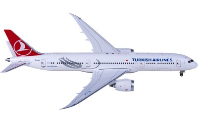 JC Wings 1:400 Turkish Airlines 土耳其航空 Boeing 787-9 Dreamliner TC-LLF