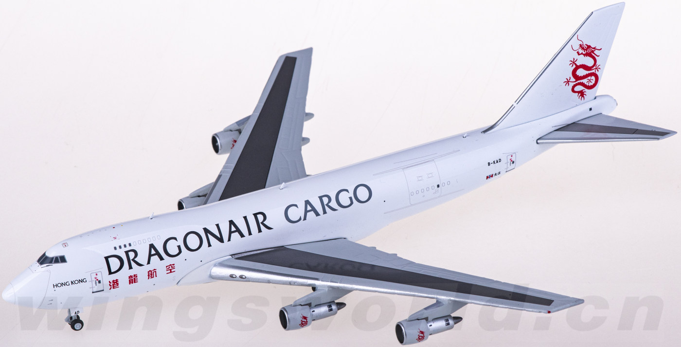 香港ドラゴン航空 747-200F B-KAD 1/400 Jcwings 香港ドラゴン航空 747-200F B-KAD 1/400（Jcwings 香港