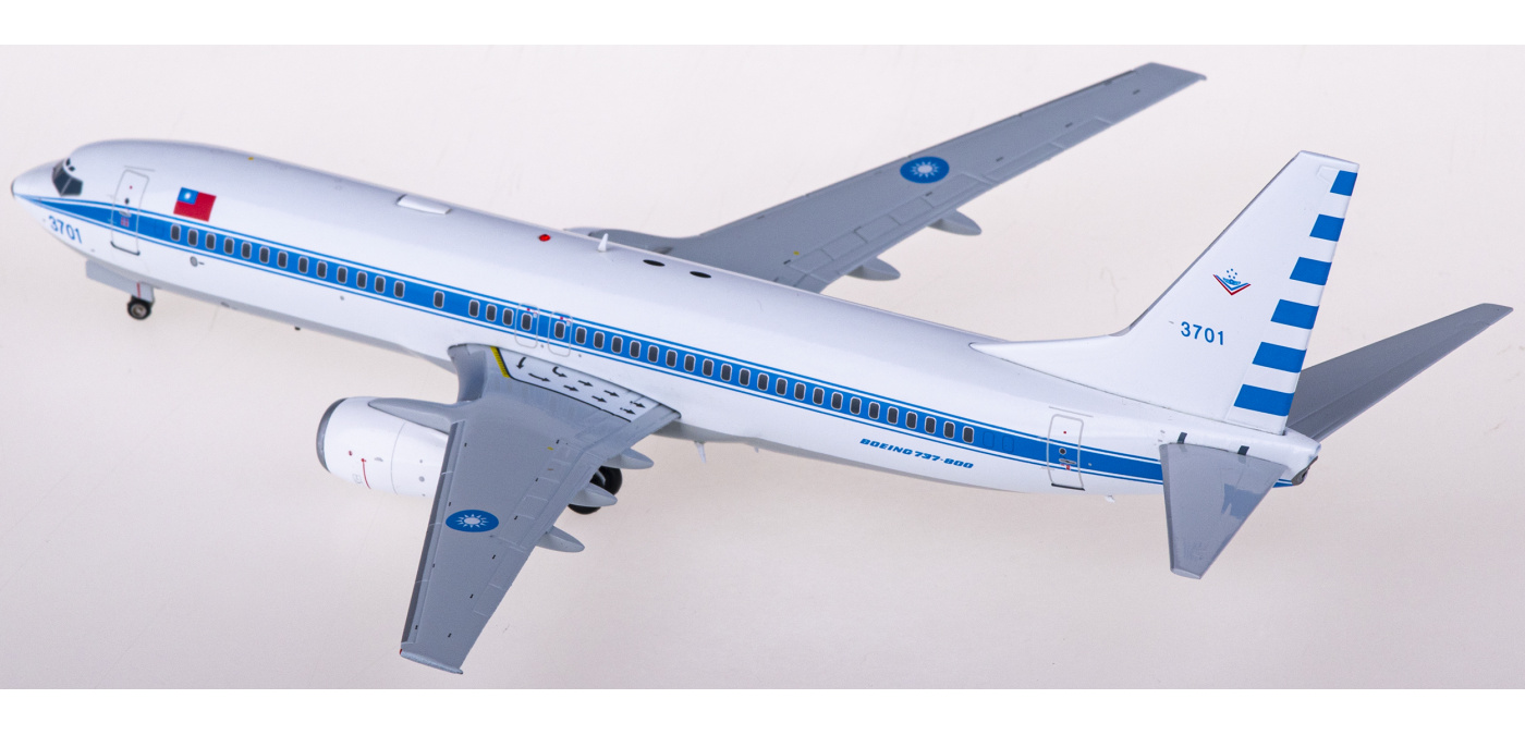 LH2244 ROCAF Boeing 737-800 3701 JC Wings 1:200 -飞机模型世界
