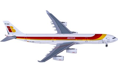 AeroClassics 1:400 Iberia 西班牙国家航空 Airbus A340-300 EC-GGS