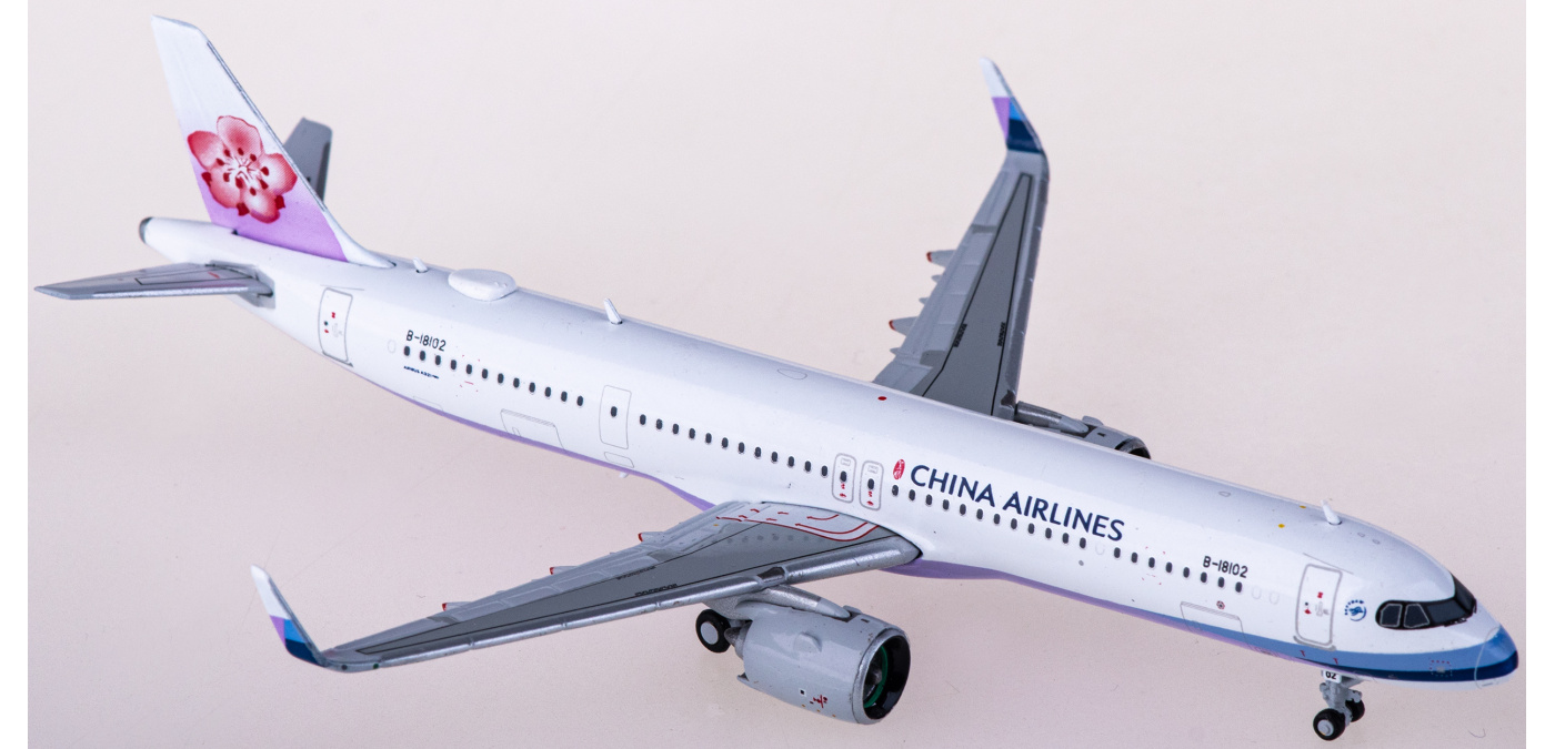 JC Wings 中華航空 A321neo B-18101 1/400 JC Wings China Airlines Airbus A321NEO B-18101 XX40035 Scale 1:400