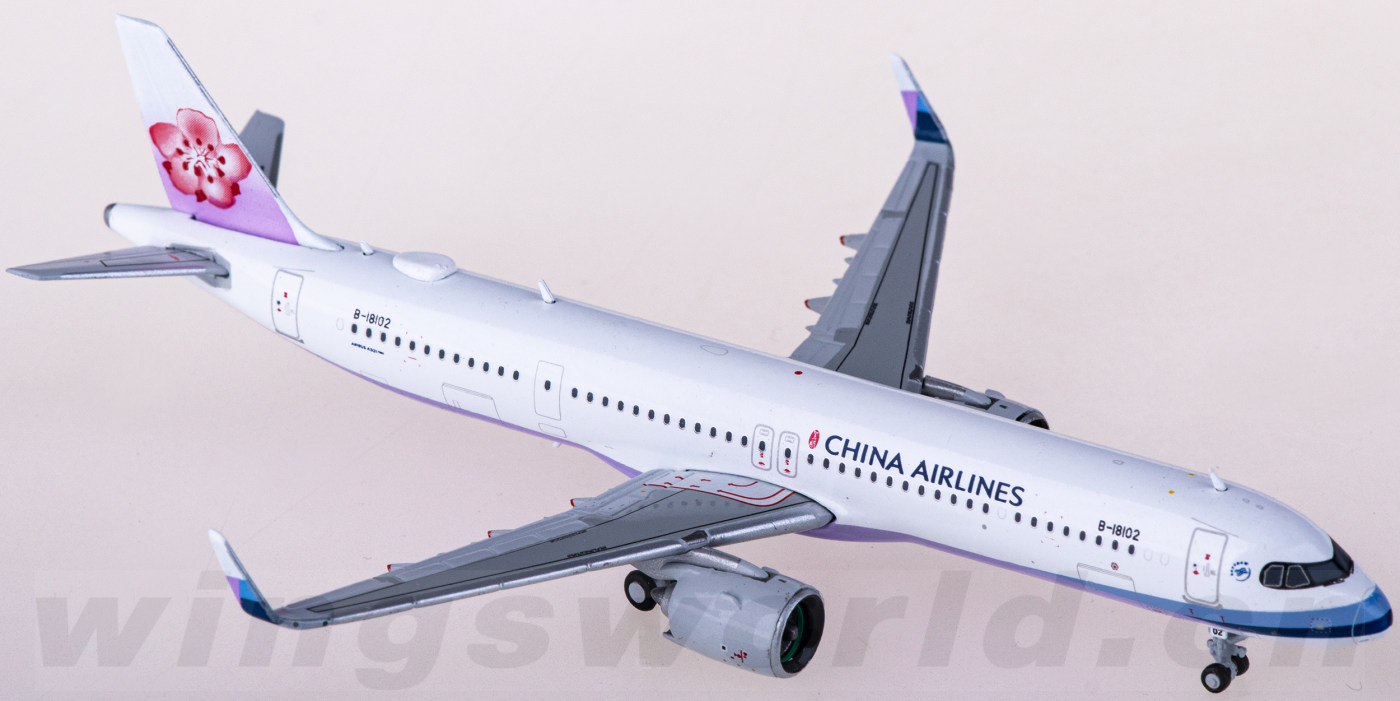 XX40032 China Airlines 中华航空Airbus A321neo B-18102 JC