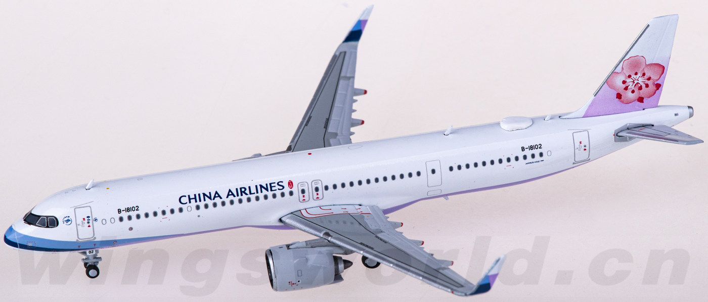 JC Wings 中華航空 A321neo B-18101 1/400 China Airlines Airbus A321neo B-18101 Pikachu Jet Livery Die-Cast