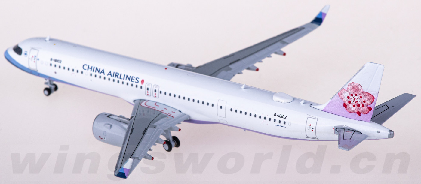 XX40032 China Airlines 中华航空Airbus A321neo B-18102 JC XX40032 China Airlines 中华航空Airbus A321neo B-18102 JC