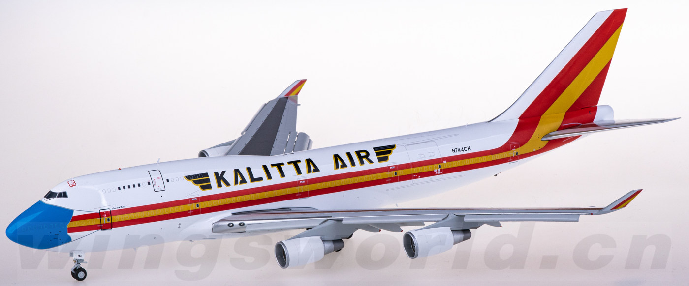 XX20120A Kalitta Air 卡利塔航空Boeing 747-400BCF N744CK 襟翼