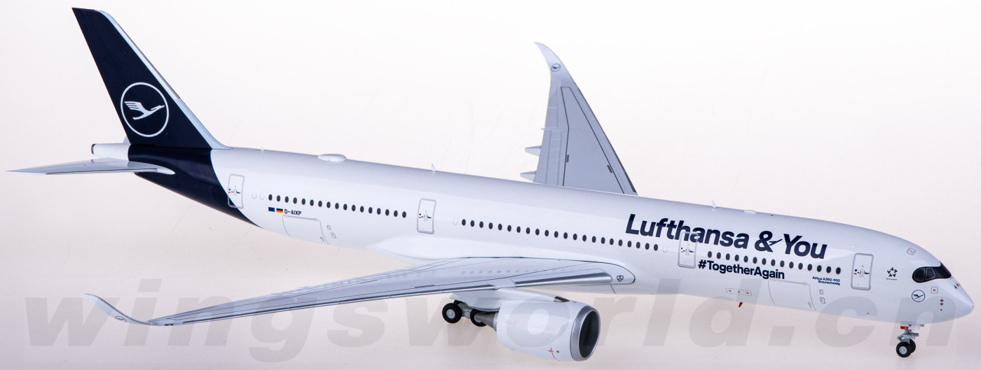 航空機・ヘリコプター Lufthansa Airbus A350-900 D-AIXI 1/200 Limox Lufthansa Airbus A350-900 D-AIXI Aircraft Model, 1:200