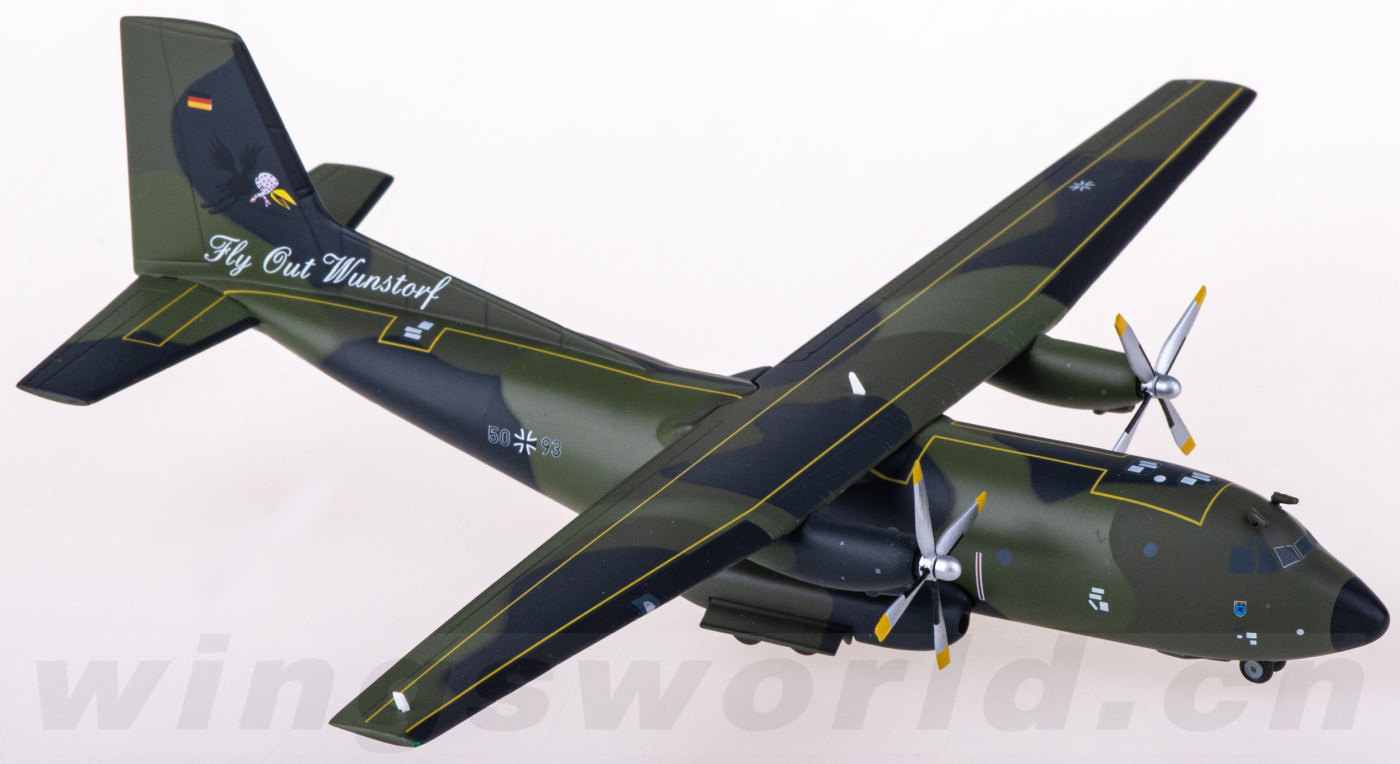557849 德国空军Transall C-160 50+93 Herpa 1:200 -飞机模型世界
