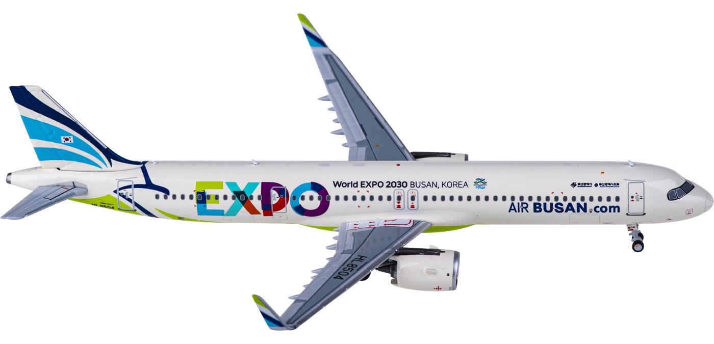 NG13059 Air Busan 釜山航空Airbus A321neo HL8504 NGmodels 1