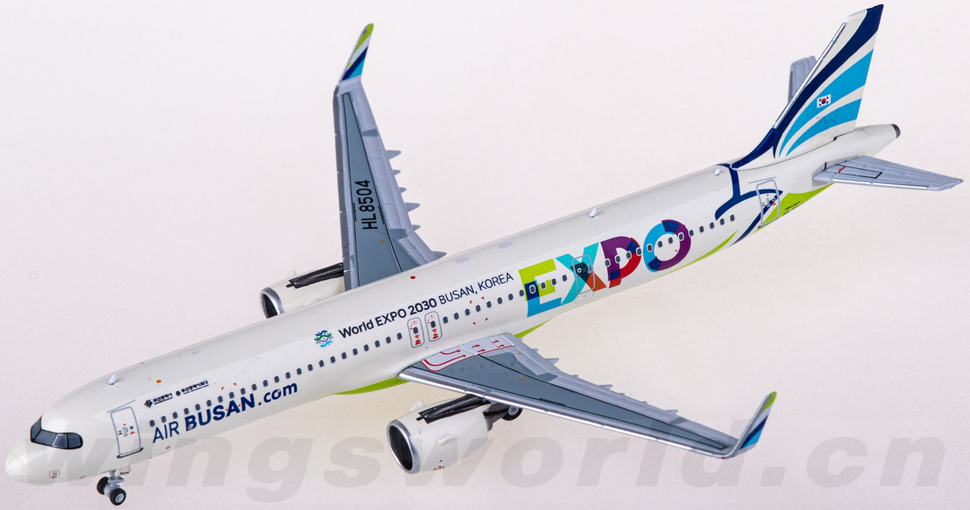 NG13059 Air Busan 釜山航空Airbus A321neo HL8504 NGmodels 1