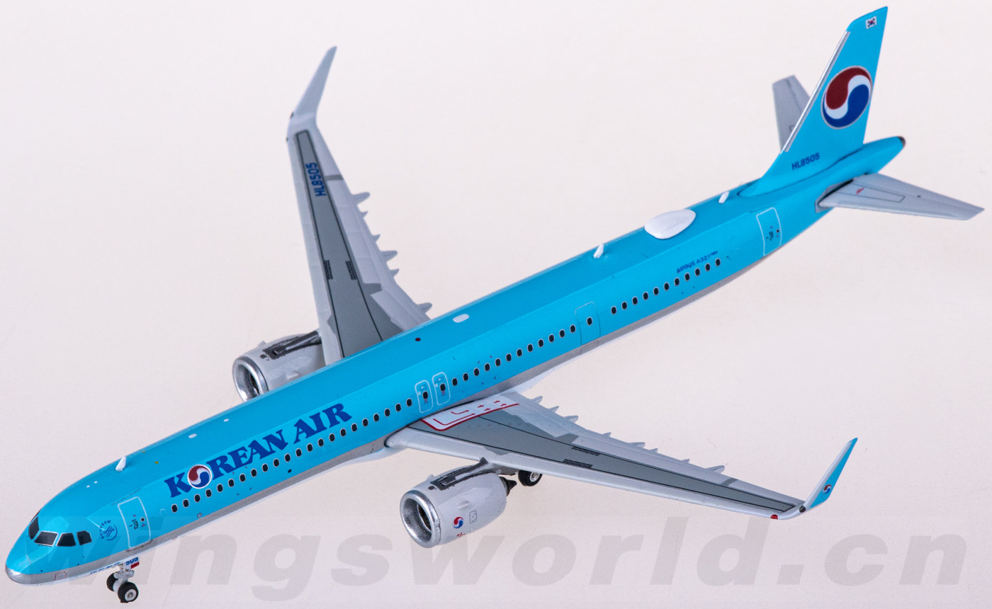 air 大韩航空 airbus a321neo hl8505 phoenix 1:400 -飞机模型世界