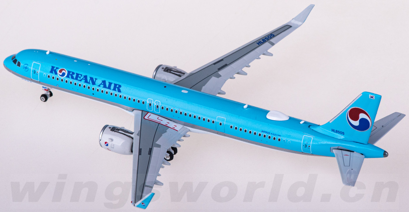 air 大韩航空 airbus a321neo hl8505 phoenix 1:400 -飞机模型世界