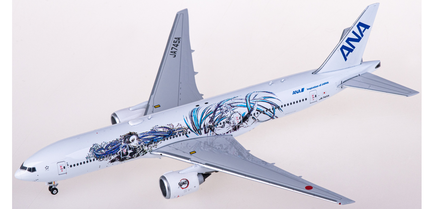 PH04490 ANA 全日空Boeing 777-200ER JA745A Phoenix 1:400 -飞机模型世界