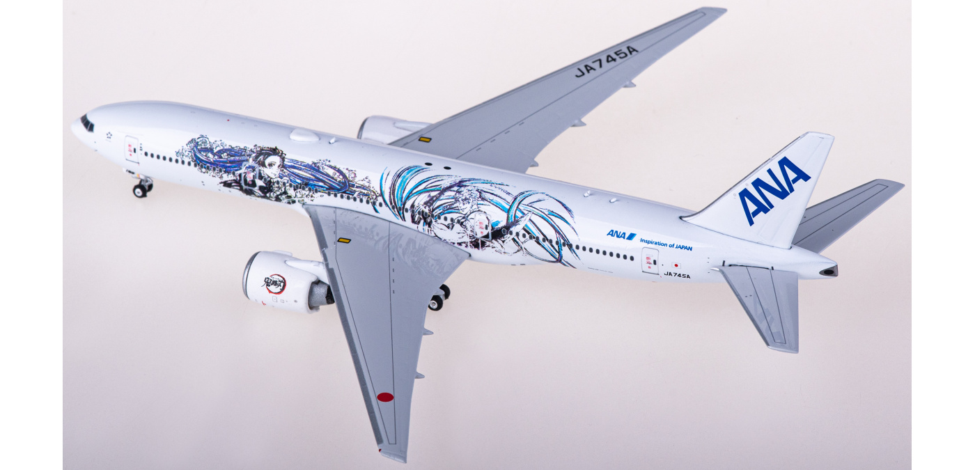 PH04490 ANA 全日空Boeing 777-200ER JA745A Phoenix 1:400 -飞机模型世界