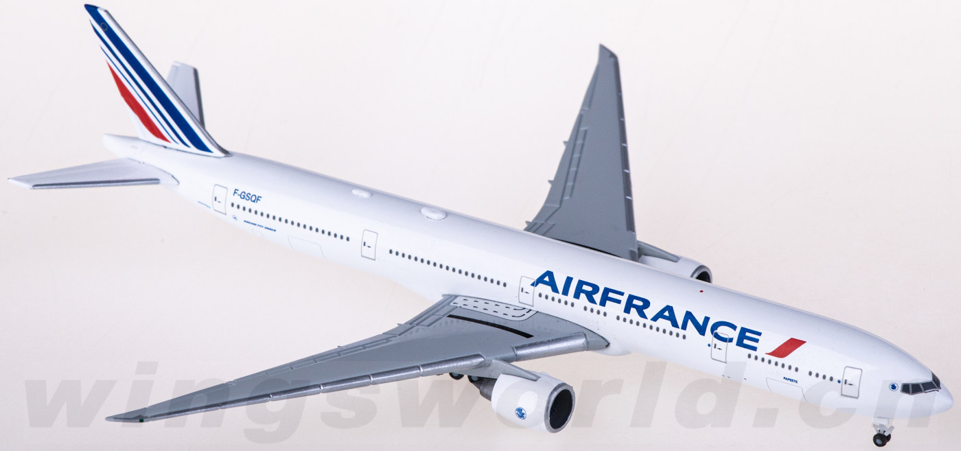 france 法国航空 boeing 777-300er f-gsqf herpa 1:500 -飞机模型