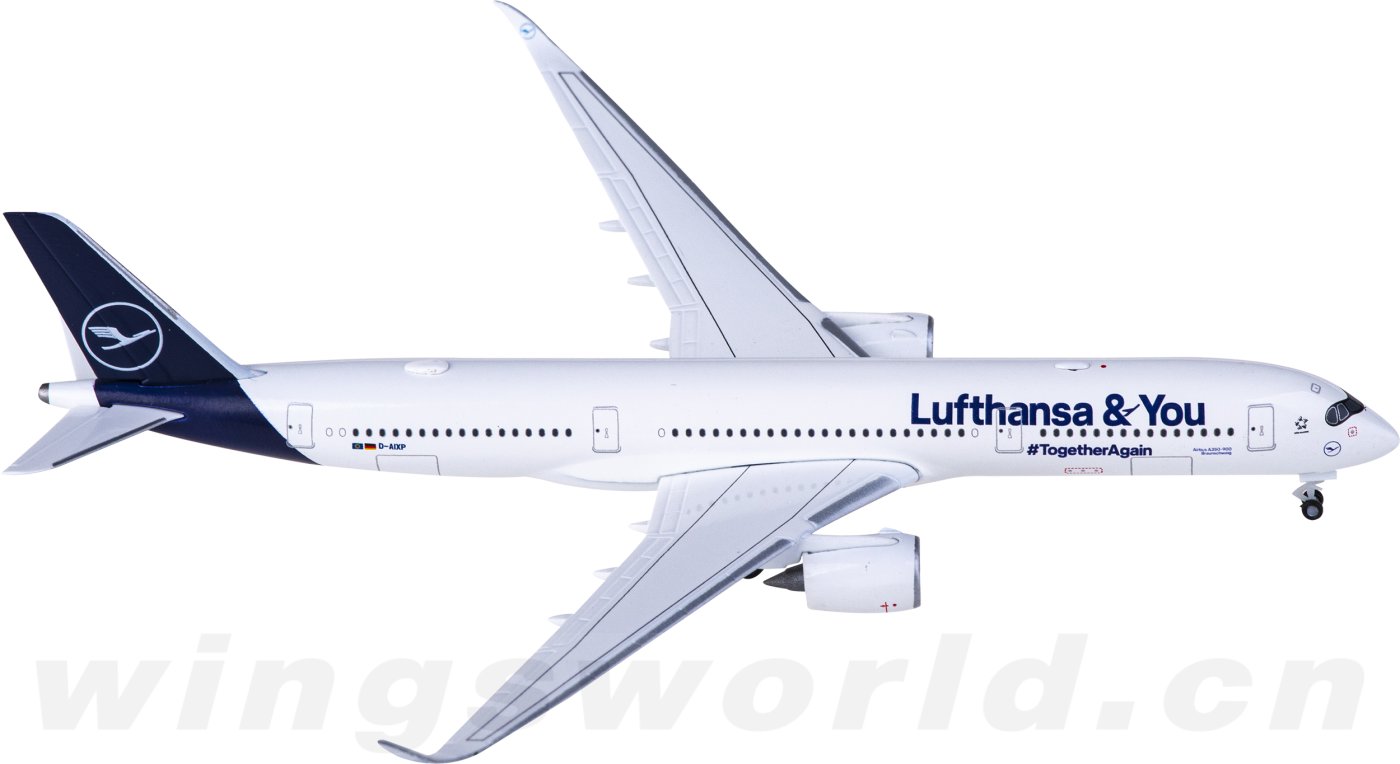 536066 Lufthansa 汉莎航空Airbus A350-900 D-AIXP Lufthansa & You