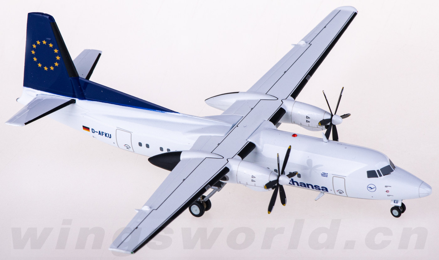 Amazon.co.jp: Jcwings ルフトハンザ フォッカー50 D-AFKU 1/200