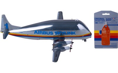 JC Wings 1:400 Airbus Aero Spacelines B-377SGT Super Guppy F-BTGV + 蒙皮钥匙串