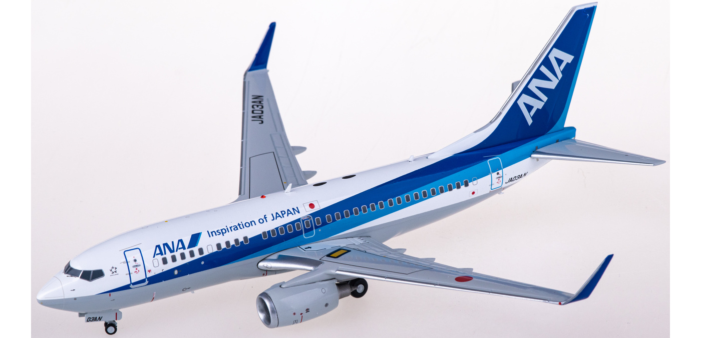 EW2737005 ANA 全日空Boeing 737-700 JA03AN JC Wings 1:200 -飞机模型世界