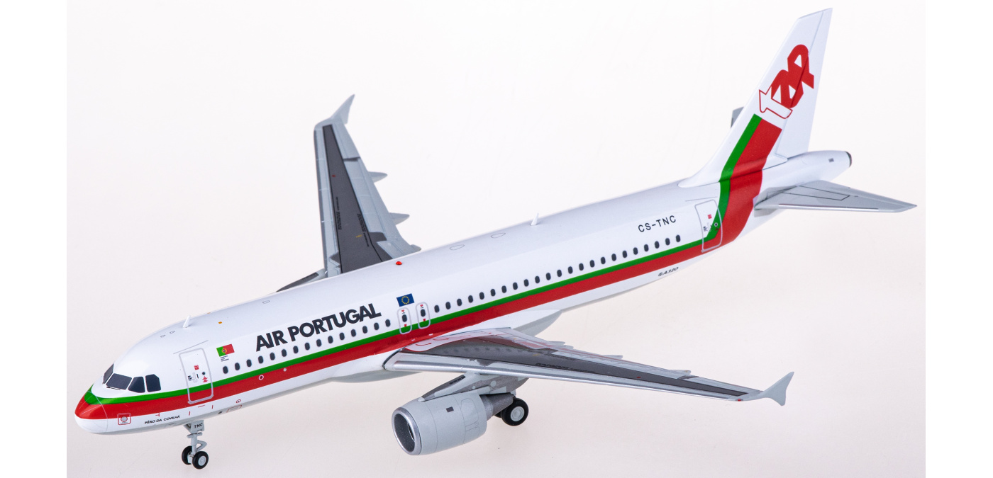 TAP32077Y TAP Portugal 葡萄牙航空Airbus A320 CS-TNC JC Wings 1:200