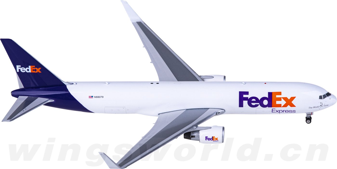 fedex 联邦快递 boeing 767-300er n68079 phoenix 1:400 -飞机模型