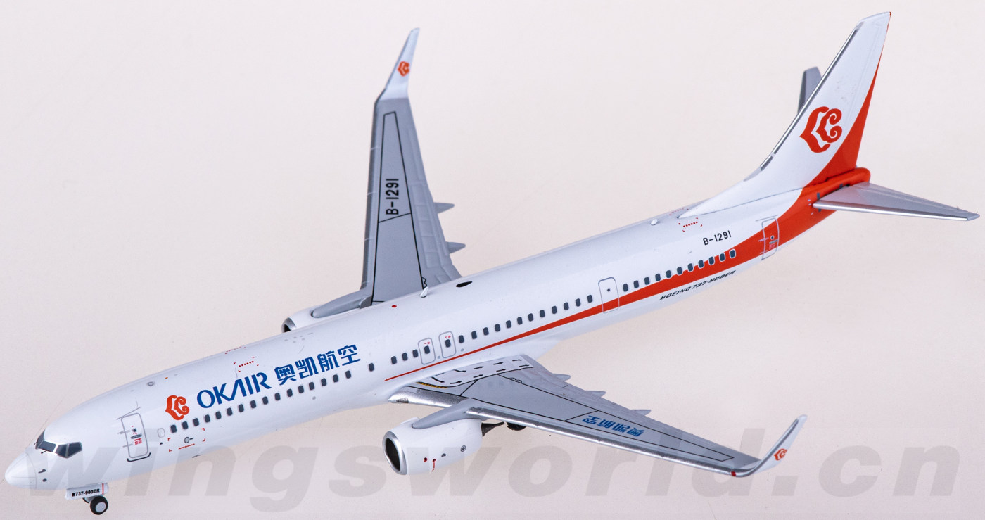 ngmodels1400ng79019okayairways奥凯航空boeing737900erb1291