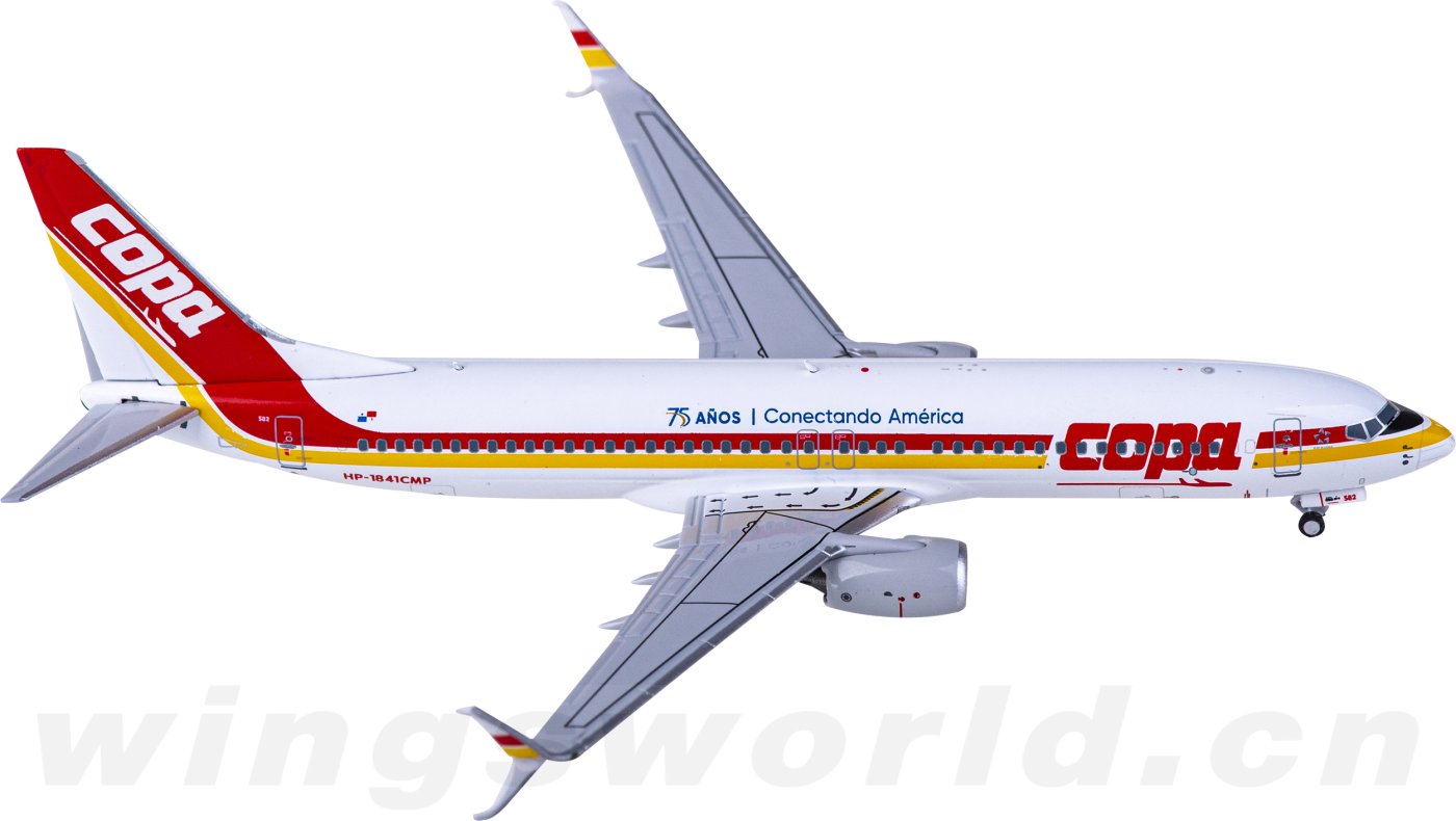 NG58165 Copa Airlines Boeing 737-800 HP-1841CMP NGmodels 1:400 