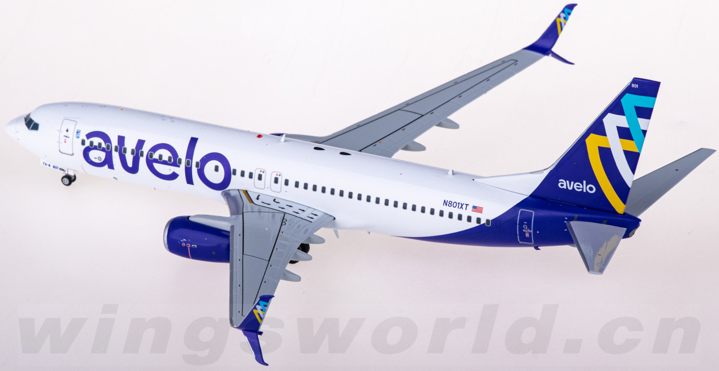 Gemini 200 AVELO エクストレイ航空 737-800 1/200 Amazon.com: GeminiJets Boeing 737-800 Commercial Aircraft