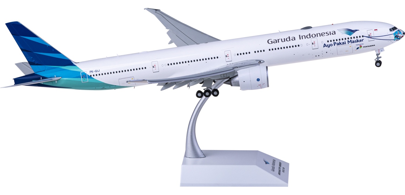 LH2283A Garuda Indonesia 印度尼西亚鹰航Boeing 777-300ER PK-GIJ 襟