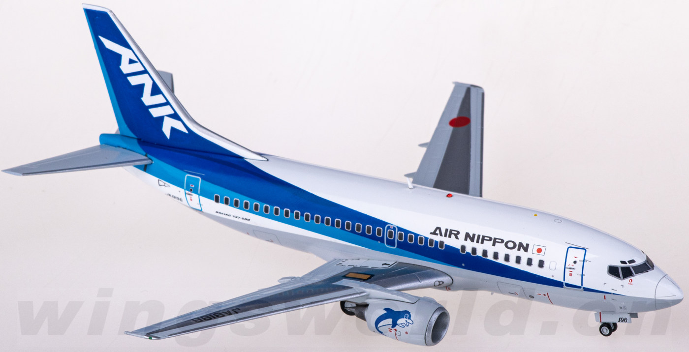 EW2735002 ANA 全日空Boeing 737-500 JA8196 JC Wings 1:200 -飞机模型世界