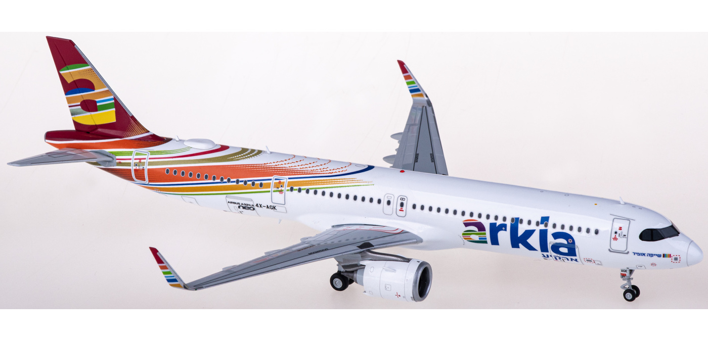 XX20041 Arkia 阿基亚以色列航空Airbus A321neo 4X-AGK JC Wings 1:200