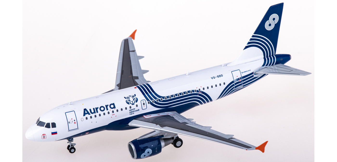 LH2250 Aurora Airbus A319 VQ-BBD JC Wings 1:200 -飞机模型世界