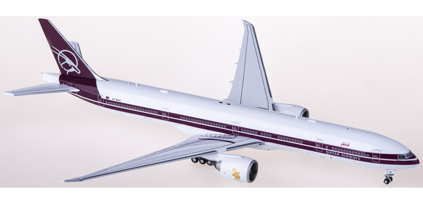 XX40068 Qatar 卡塔尔航空Boeing 777-300ER A7-BAC JC Wings 1:400 