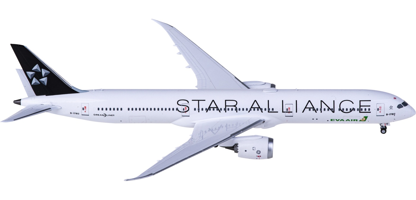 NG56019 EVA Air 长荣航空Boeing 787-10 B-17812 星空联盟NGmodels 1