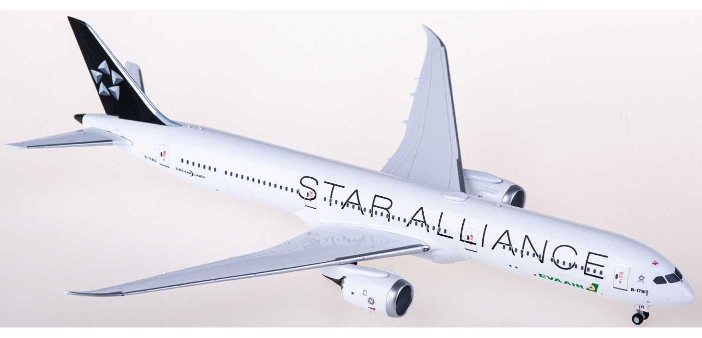 NG56019 EVA Air 长荣航空Boeing 787-10 B-17812 星空联盟NGmodels 1