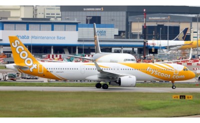 Scoot 酷航 Airbus A321 9V-NCC