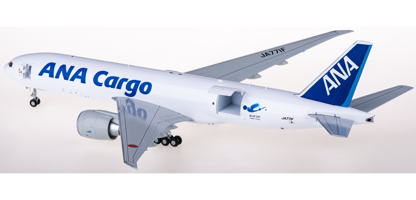 SA2012C ANA 全日空Boeing 777-200LRF JA771F 开门货机JC Wings 1:200