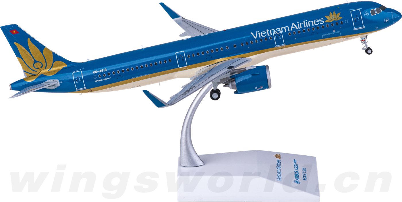 XX2255 Vietnam Airlines 越南航空Airbus A321neo VN-A618 JC Wings 1 