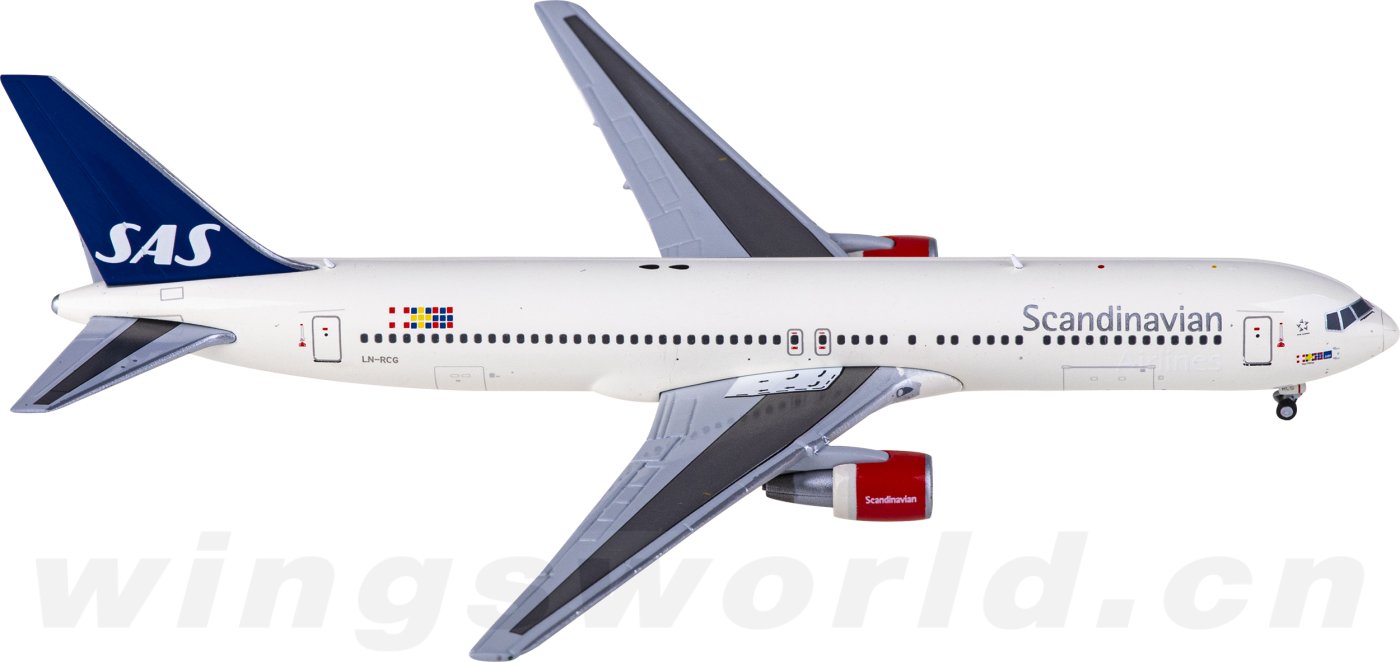 XX40029 SAS 北欧航空Boeing 767-300ER LN-RCG JC Wings 1 XX40029 SAS 北欧航空Boeing 767-300ER LN-RCG JC Wings 1