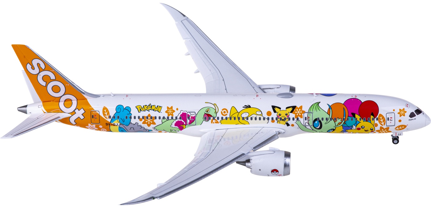 NG Scoot Boeing 787-9 ポケモン 1/400 NG Scoot Boeing 787-9