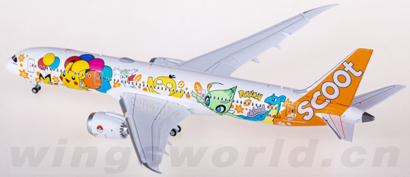 1/400 jc wings B787-9 SCOOT ピカチュー JC Wings スクート scoot ピカチュウ B787-9 1/400(www