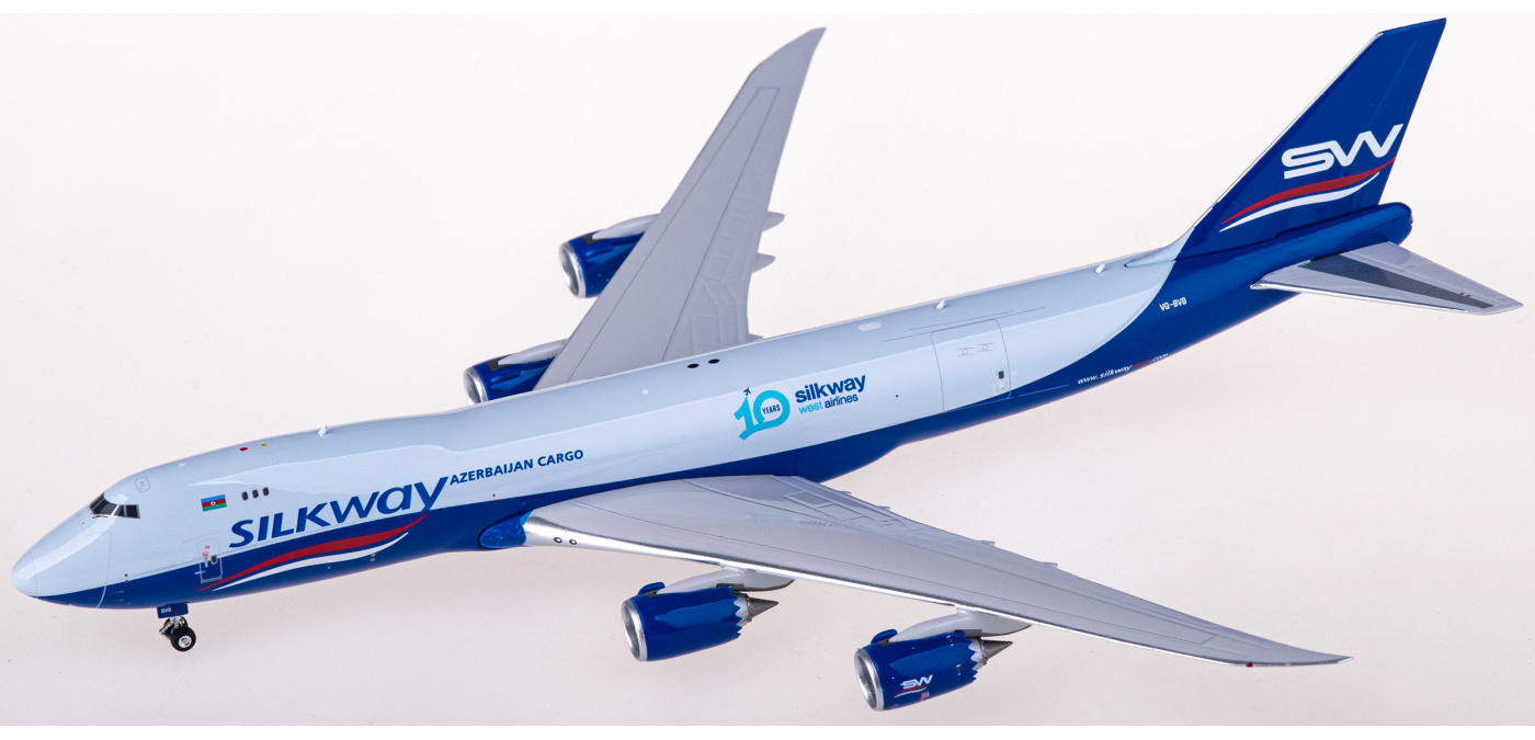 Amazon | Silkway West シルクウェイ B747-8F 1200 模型飛行機