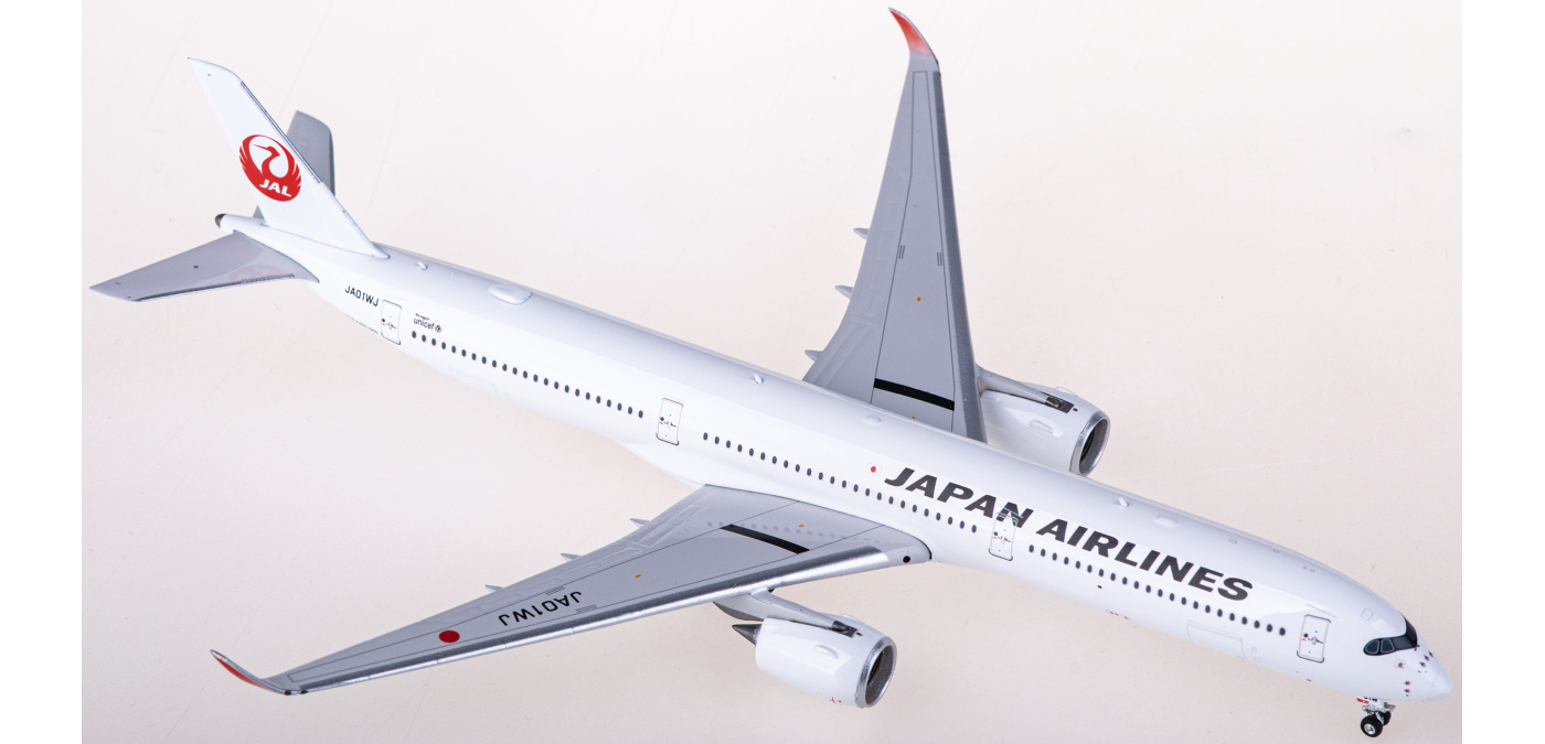 訳あり商品 JAL 1:400 NG JA01WJ エアバス 日本航空 A350-1000 航空機 ...