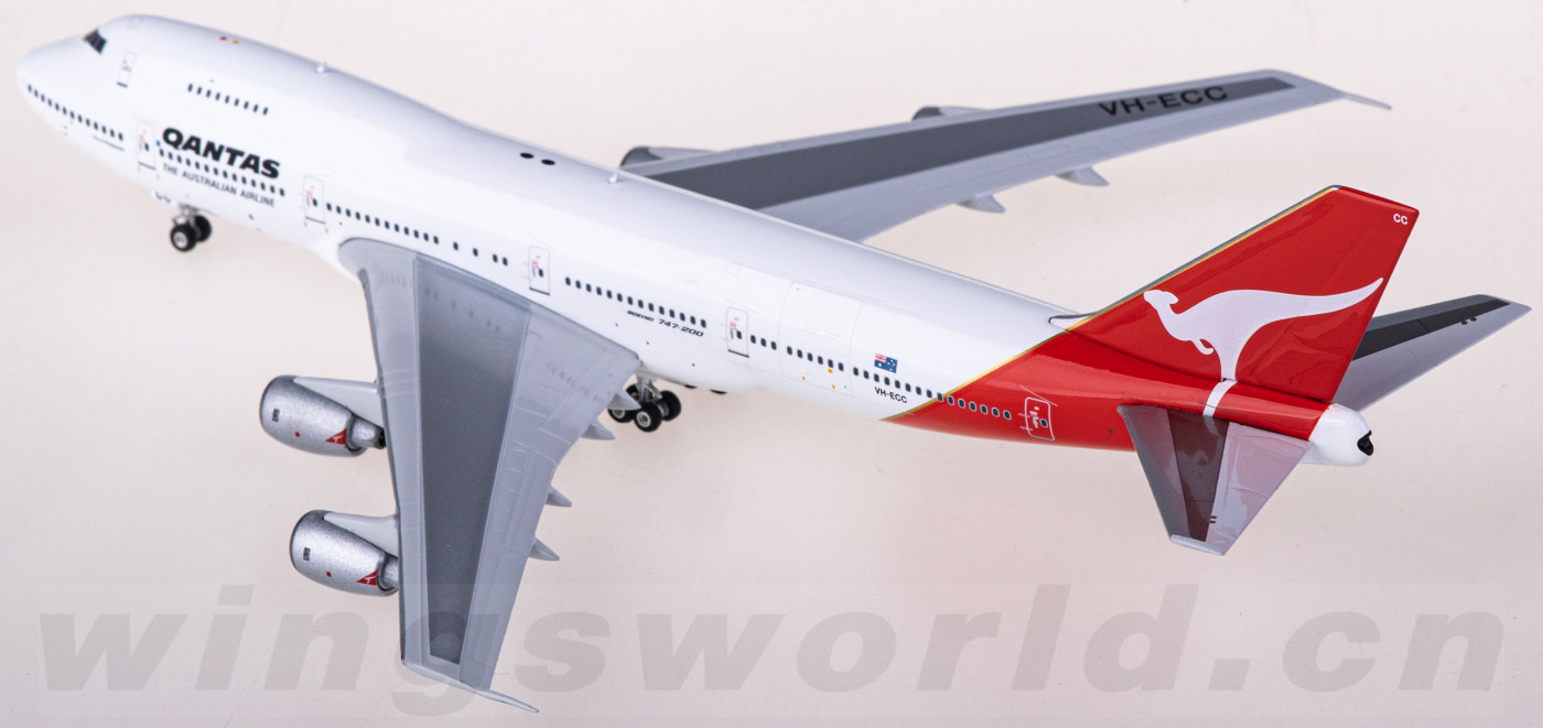 Phoenix 1/400 カンタス航空 Boeing 747-200 Phoenix 747-200B カンタス航空 VH-ECC 1/400[04528]
